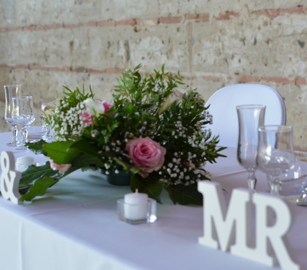 decoration table mariage